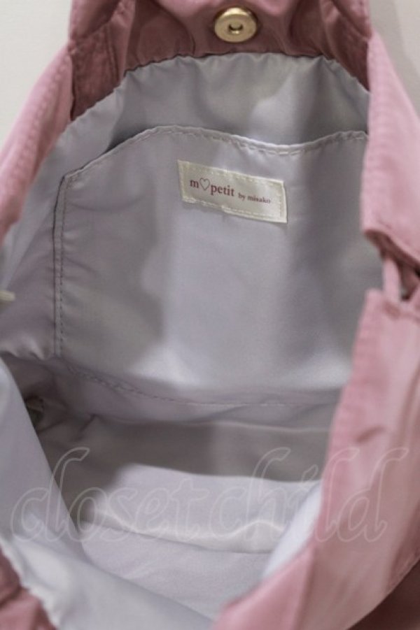 画像3: m petit by misako / AMシシュウキンチャクトート  ピンク H-26-03-23-039-LO-BG-NS-ZH (3)