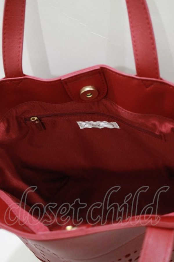 画像4: m petit by misako / AMハナパンチング2WAYバッグ  ブラック H-26-03-23-042-LO-BG-NS-ZH (4)