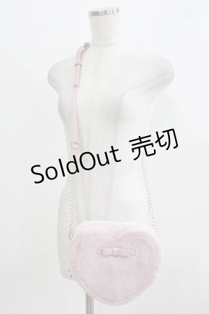 画像: m petit by misako / サンリオキャラクターズコラボ マイメロディ ハートポシェット  ピンク H-26-03-23-048-LO-BG-NS-ZH