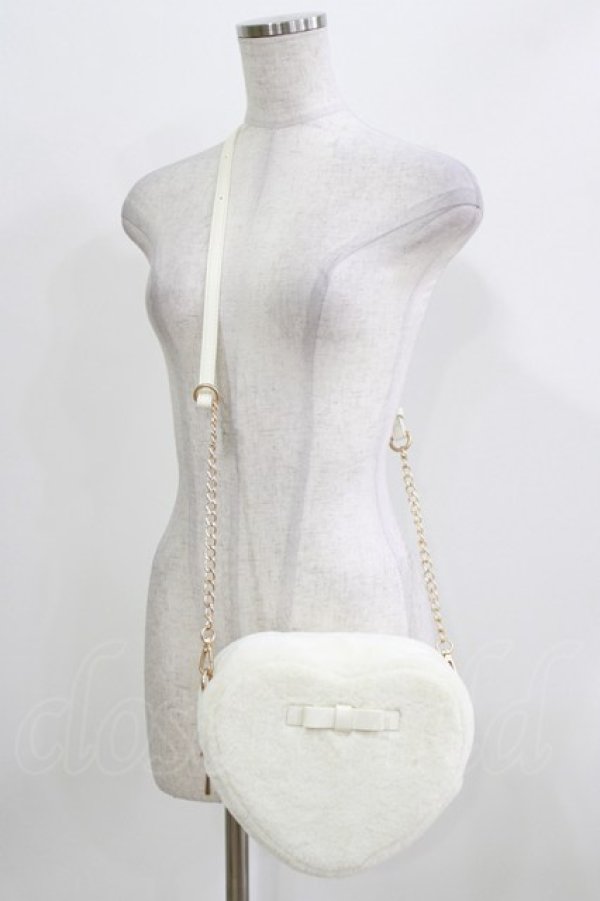 画像1: m petit by misako / サンリオキャラクターズコラボ ハローキティ ハートポシェット  オフ H-26-03-23-049-LO-BG-NS-ZH (1)