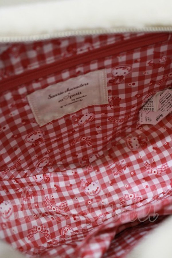 画像2: m petit by misako / サンリオキャラクターズコラボ ハローキティ ハートポシェット  オフ H-26-03-23-049-LO-BG-NS-ZH (2)