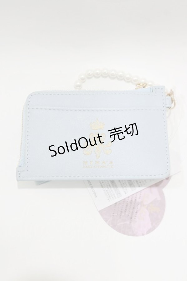 画像2: m petit by misako / MA*コインケース  サックス H-26-03-23-050-LO-ZA-NS-ZH (2)