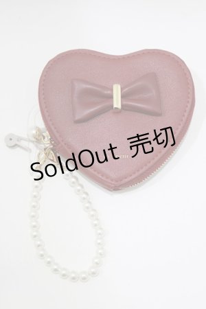 画像: m petit by misako / AMハートガタミニコイン  レッド H-26-03-23-054-LO-ZA-NS-ZH