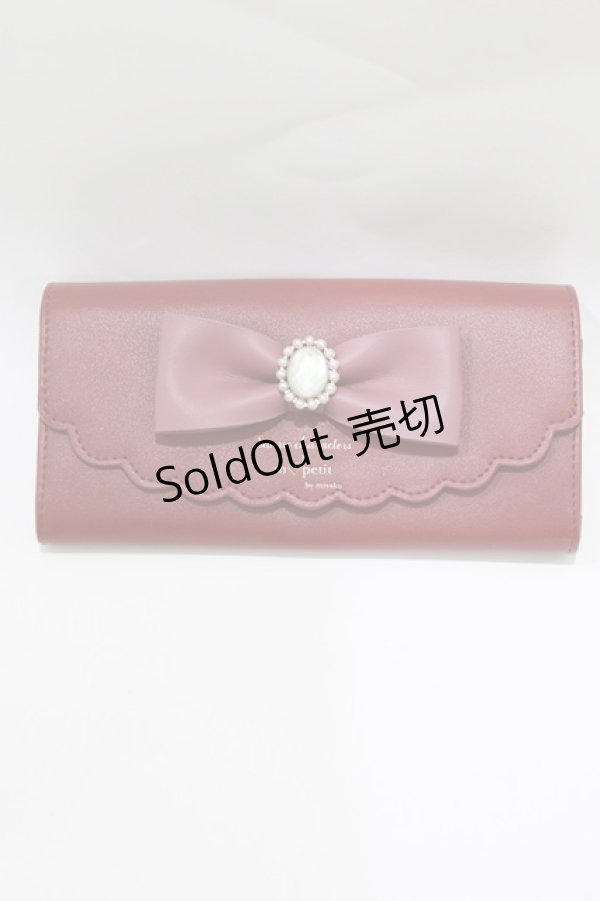 画像1: m petit by misako / サンリオキャラクターズコラボ ハローキティ 長財布  レッド H-26-03-23-056-LO-ZA-NS-ZH (1)