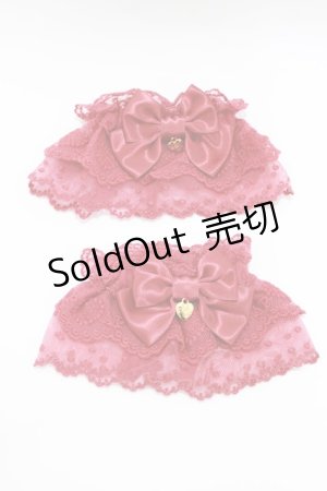 画像: Angelic Pretty / Cute Ribbonお袖とめ  レッド H-26-03-23-062-AP-ZA-NS-ZH