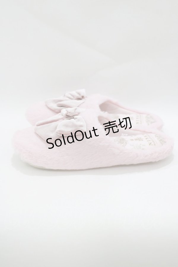 画像2: m petit by misako / ルームシューズ Free ピンク H-26-03-23-068-LO-SH-NS-ZH (2)