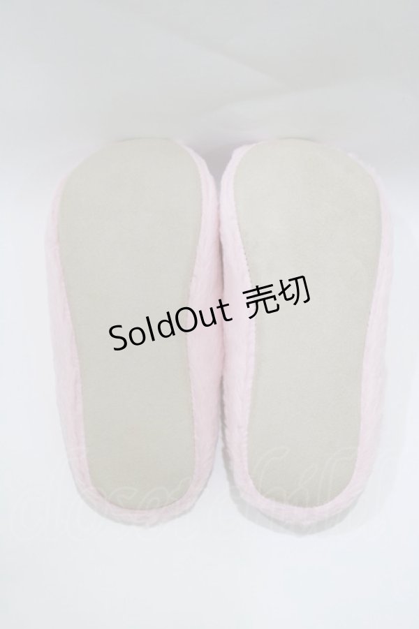 画像4: m petit by misako / ルームシューズ Free ピンク H-26-03-23-068-LO-SH-NS-ZH (4)
