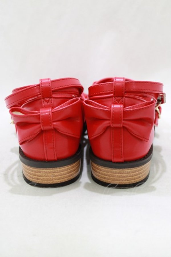 画像3: Angelic Pretty / Tea Party Shoes M レッド H-26-03-23-075-AP-SH-NS-ZH (3)