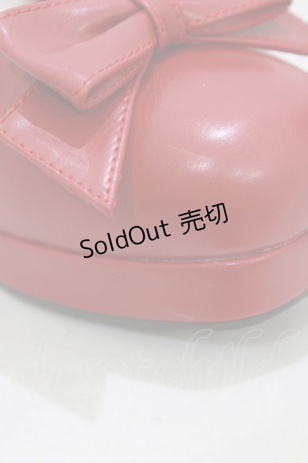 画像6: virally / 星名桜子/HSリボンパンプス L レッド H-26-03-23-076-PU-SH-NS-ZH (6)