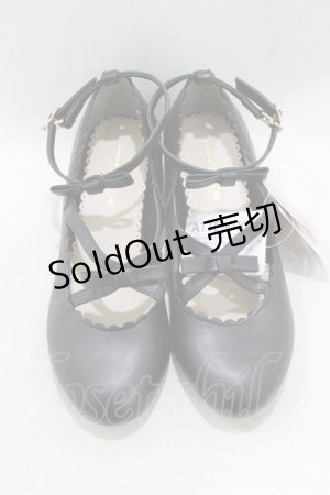 画像: m petit by misako / AMリボンストラップPPS L ブラック H-26-03-23-080-LO-SH-NS-ZH