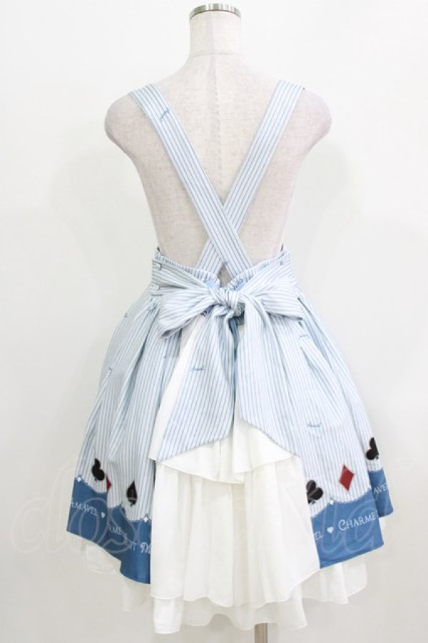 画像3: Amavel / Cartes a Jouerバックフリルスカート Free サックス H-26-03-23-006-CA-SK-NS-ZH (3)