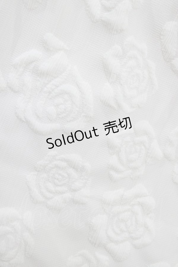 画像4: Eri Aino's collaboration / 配色花柄ジャカードワンピース L 生成り H-26-03-23-009-PU-OP-NS-ZH (4)