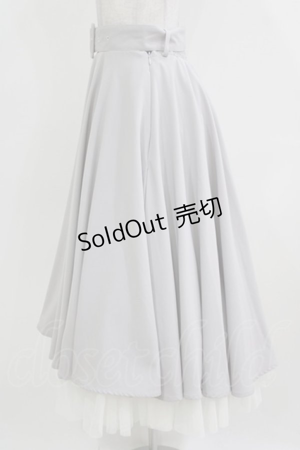 画像2: an another angelus / パニエサーキュラースカート Free L/GRAY H-26-03-23-012-CA-SK-NS-ZH (2)