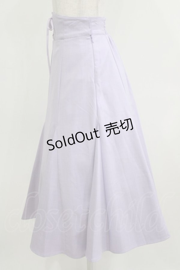 画像2: F&A / レースアップチョイスカラースカート Free Lavender H-26-03-23-014-LO-SK-NS-ZH (2)