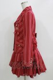 画像2: Angelic Pretty / Chelseaレジメンジャケット+Chelseaレジメンスカート Free ワイン H-26-03-23-018-AP-OP-NS-ZH (2)
