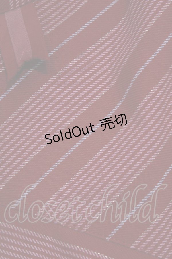 画像4: Angelic Pretty / Chelseaレジメンジャケット+Chelseaレジメンスカート Free ワイン H-26-03-23-018-AP-OP-NS-ZH (4)