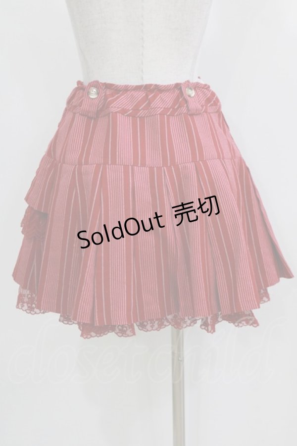 画像7: Angelic Pretty / Chelseaレジメンジャケット+Chelseaレジメンスカート Free ワイン H-26-03-23-018-AP-OP-NS-ZH (7)