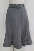 画像1: an another angelus / ベルト付きトランペットスカート Free GRAY H-26-03-23-020-CA-SK-NS-ZH (1)