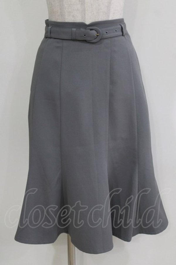 画像1: an another angelus / ベルト付きトランペットスカート Free GRAY H-26-03-23-020-CA-SK-NS-ZH (1)