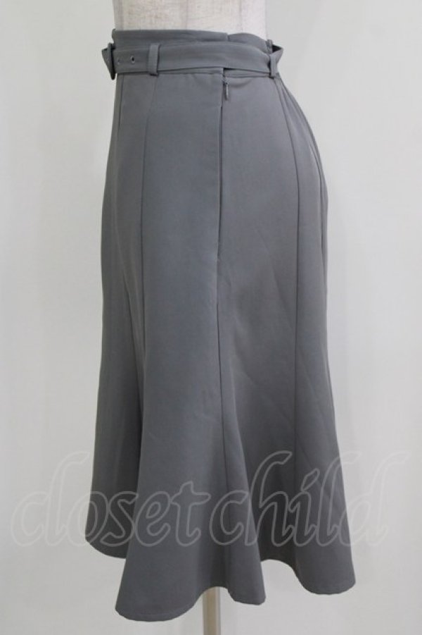 画像2: an another angelus / ベルト付きトランペットスカート Free GRAY H-26-03-23-020-CA-SK-NS-ZH (2)