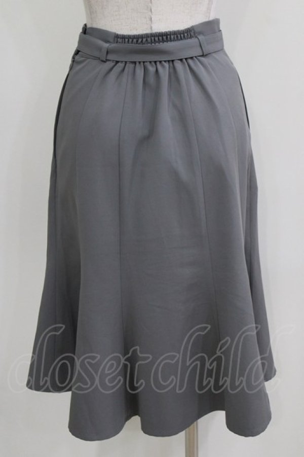 画像3: an another angelus / ベルト付きトランペットスカート Free GRAY H-26-03-23-020-CA-SK-NS-ZH (3)
