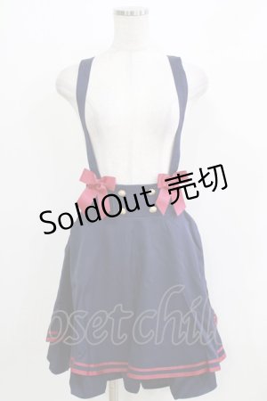 画像: Amavel / サイドプリーツマリンスカパン Free ネイビー H-26-03-23-021-CA-SK-NS-ZH