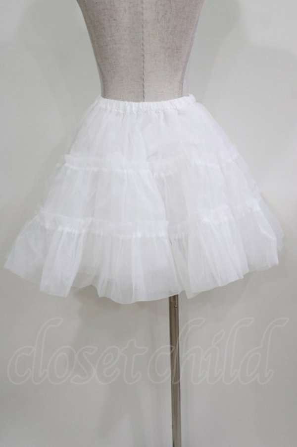 画像3: Wunderwelt / オリジナルふわふわパニエ Free 白 H-26-03-23-024-EL-SK-NS-ZH (3)