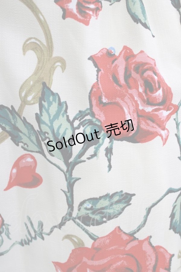 画像4: MILK / ロージーローズドレス  レッドローズ H-26-03-24-002-ML-OP-KB-ZH (4)