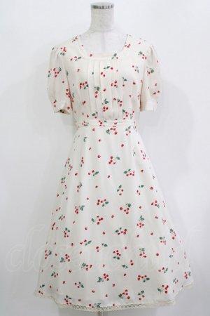 画像: MILK / チェリーブロッサムdress  バニラチェリー H-26-03-24-023-ML-OP-KB-ZH