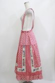画像2: Jane Marple / Polka dots parade suspenders skirt  ピンク H-26-03-24-026-JM-SK-KB-ZH (2)