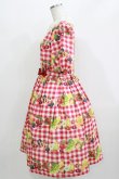 画像2: Melody BasKet / Fruits BasKetワンピース M レッド H-26-03-24-003-LO-OP-KB-ZH (2)