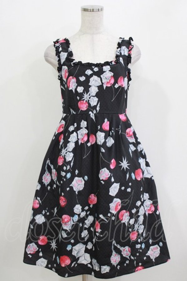 画像1: MILK / フローズンチェリーBaby doll  アイスブラック H-26-03-24-028-ML-OP-KB-ZH (1)