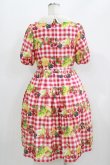 画像3: Melody BasKet / Fruits BasKetワンピース M レッド H-26-03-24-003-LO-OP-KB-ZH (3)