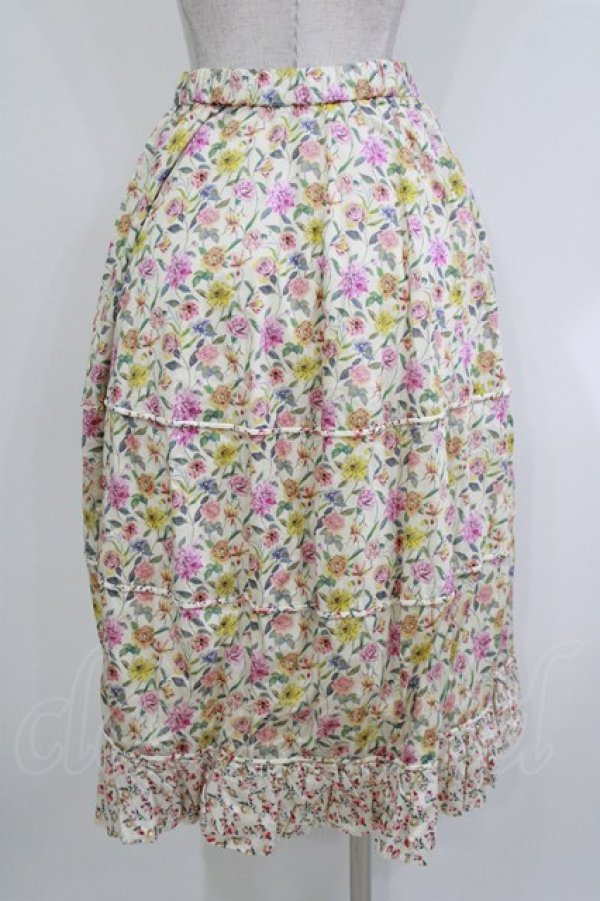 画像3: Jane Marple Dans Le Salon / Gouache Garden Crinoline Skirt  アイボリー H-26-03-24-030-JM-SK-KB-ZH (3)