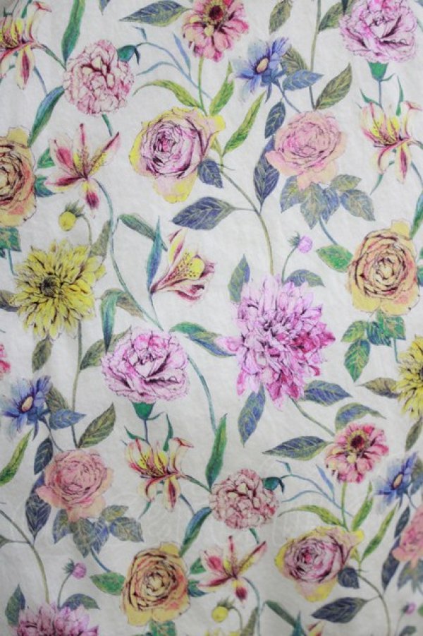 画像4: Jane Marple Dans Le Salon / Gouache Garden Crinoline Skirt  アイボリー H-26-03-24-030-JM-SK-KB-ZH (4)