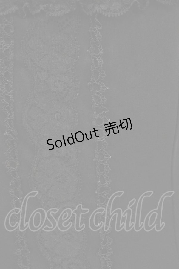 画像5: Ozz oneste / レースフリルインナーキャミワンピース  ブラック H-26-03-24-033-OO-OP-KB-ZH (5)