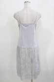 画像3: OZZ ANGELO / レース切替キャミワンピース  グレー H-26-03-24-034-OO-OP-KB-ZH (3)