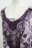 画像5: Rozen Kavalier / レースプリントチュニックトップス  パープル H-26-03-24-037-OO-TO-KB-ZH (5)