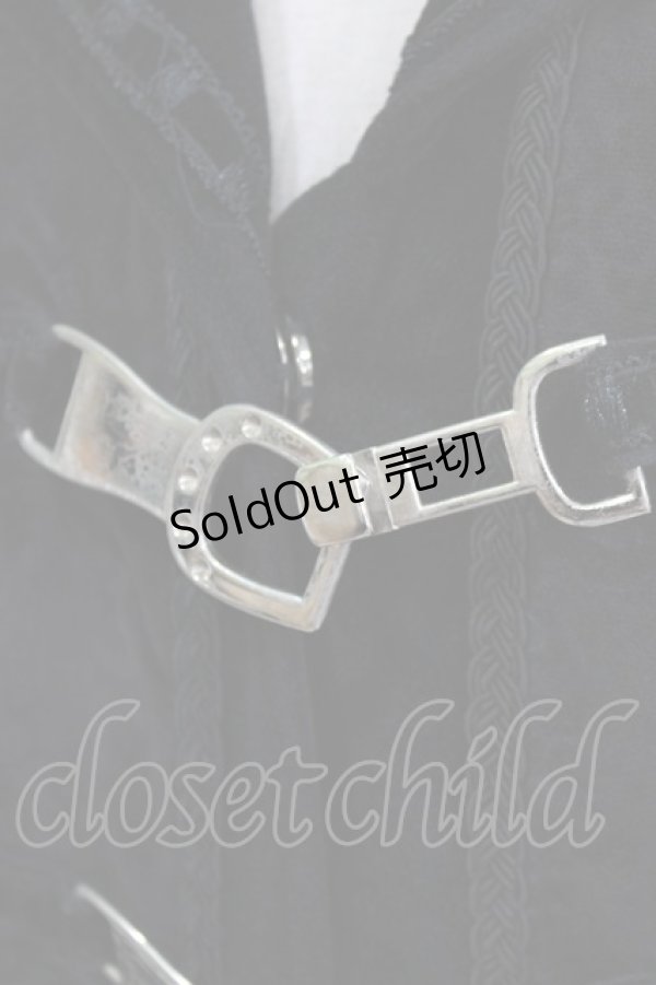 画像5: Rozen Kavalier / リブ切替別珍コート  ブラック H-26-03-24-039-OO-CO-KB-ZH (5)