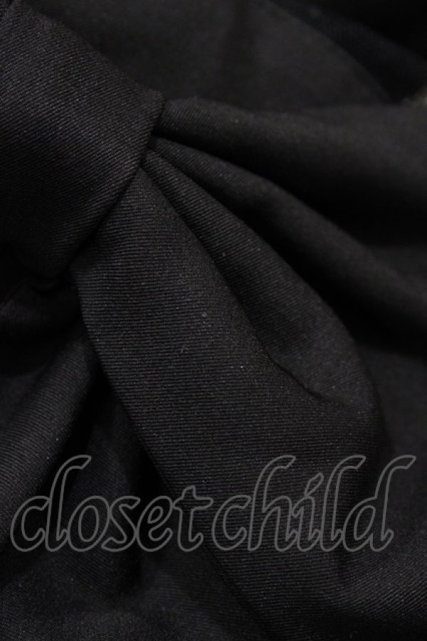 画像3: Ank Rouge / Bigリボンワンピース M ブラック H-26-03-24-1031-CA-OP-NS-ZH (3)