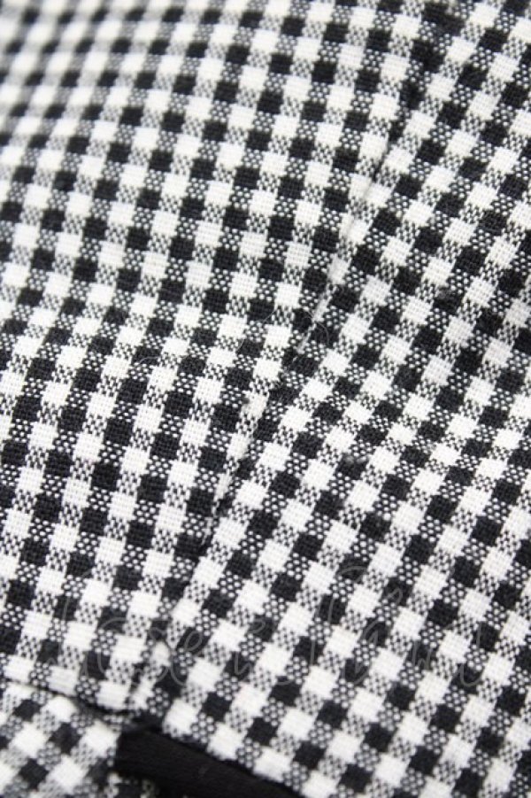 画像3: evelyn / ギンガムリボンワンピース Free ブラック H-26-03-24-1032-LO-OP-NS-ZH (3)