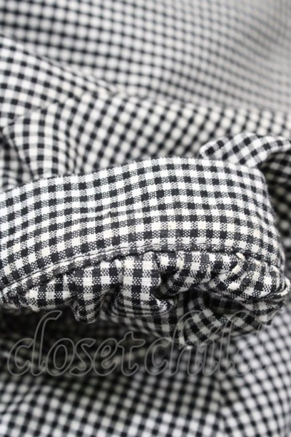 画像4: evelyn / ギンガムリボンワンピース Free ブラック H-26-03-24-1032-LO-OP-NS-ZH (4)