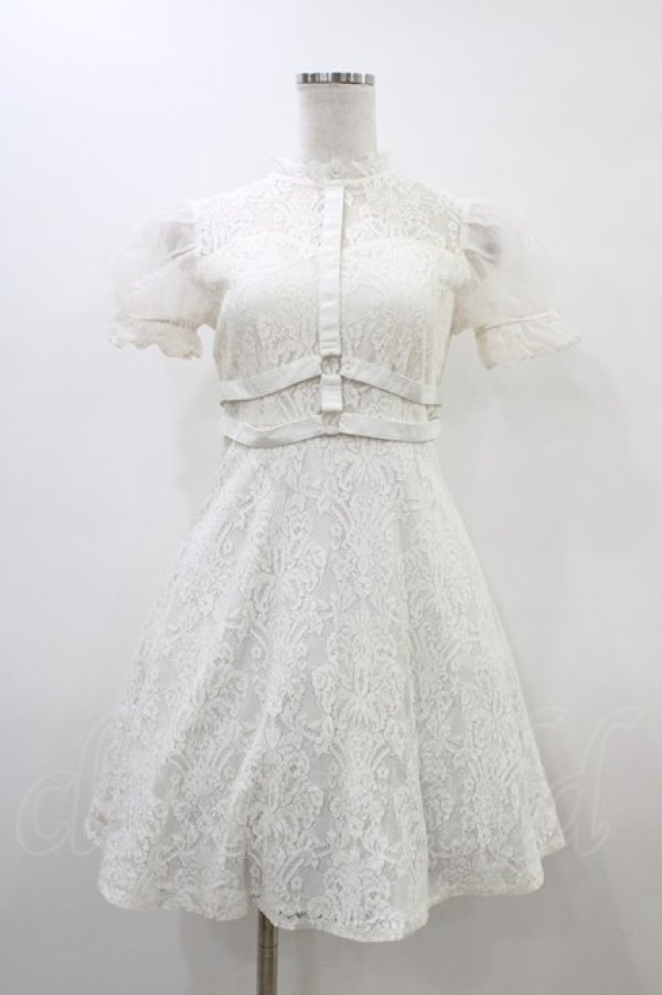 画像1: EATME / ハーネスデザインレースワンピース S オフ H-26-03-24-1034-LO-OP-NS-ZH (1)
