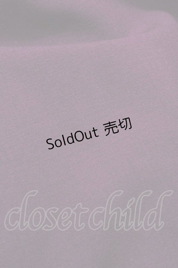 画像3: Innocent World / コルセット裾ラインジャンパースカート L ボルドー H-26-03-24-1036-IW-OP-NS-ZH (3)