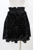 画像2: Secret Honey / ベロアスカート Free ブラック/シルバー H-26-03-24-1047-CA-SK-NS-ZH (2)