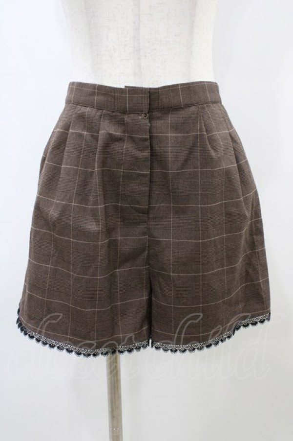 画像3: evelyn / チェックセットアップ Free ブラウン H-26-03-24-1049-LO-OP-NS-ZH (3)