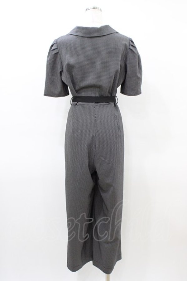 画像2: an another angelus / レトロ開衿オールインワン S BLACK H-26-03-24-1050-CA-OP-NS-ZH (2)