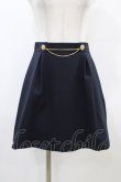 画像1: Fi.n.t / チェーン付きゴールド釦ミニスカート Free NAVY H-26-03-24-1052-CA-SK-NS-ZH (1)