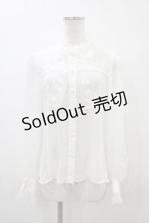 画像: Angelic Pretty / Fancy Ornamentブラウス Free オフ H-26-03-24-1057-AP-BL-NS-ZH