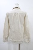 画像2: axes femme / ストライプブラウス M 生成り H-26-03-24-1059-AX-BL-NS-ZH (2)